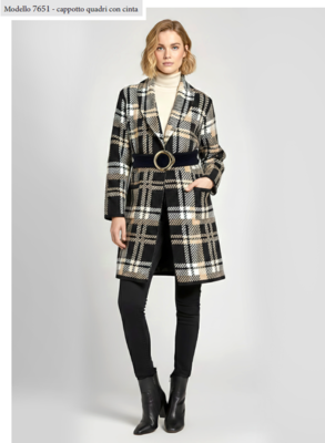 CAPPOTTO DONNA A67651/ED Tellini S.r.l. Ingrosso Abbigliamento